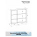 Зеркальный шкаф Континент Mirror Box black LED 1000х800 МВК051