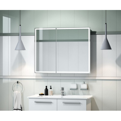 Зеркало-шкаф Континент Allure LED 1000x800, МВК044