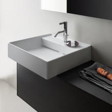 Раковина Laufen Kartell by Laufen 8.1033.3.759.109.1 60 см, без отверстия для смесителя, цвет серый матовый