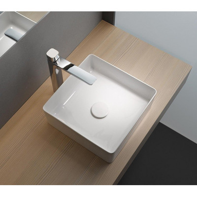 Laufen Living Square Раковина накладная 36x36x13см, 8.1143.3.000.112.1