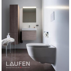 Унитаз подвесной Laufen Pro Rimless 8.2096.6.000.000.1+ 8.9395.9.000.000.1 с тонким сиденьем Унитаз подвесной Laufen Pro Rimless 8.2096.6.000.000.1+ 8.9395.9.000.000.1 с тонким сиденьем
