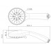 Душевая лейка Lemark LM0135C