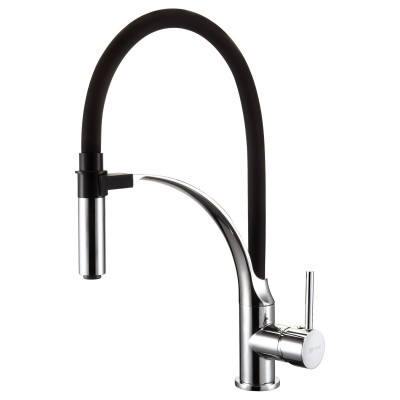 SOUL Смеситель для кухни с гибким изливом, хром LM6007C
