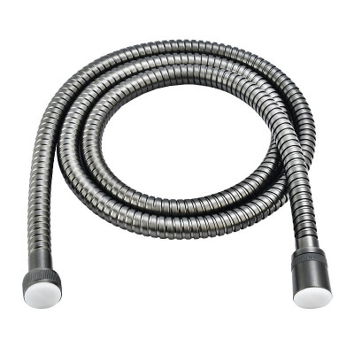 Шланг для душа, стальной, двухзагибный 1.2 м Lemark LE8022S-Graphite
