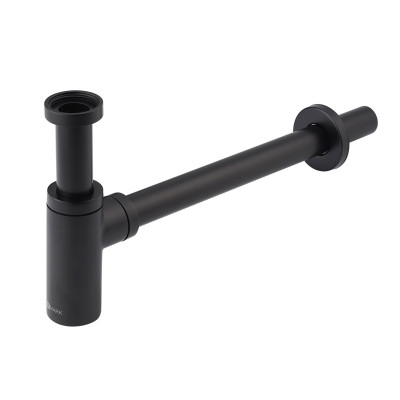 Сифон для раковины Lemark черный матовый LM8300BL