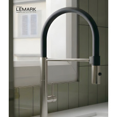 LEMARK | Смеситель Lemark Белуга LMF-8074B-BN для кухни с гибким изливом , брашированный никель 