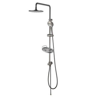 Душевой гарнитур без смесителя Bronx Lemark, графит, LM3788GM