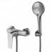Смеситель Lemark Bronx  для душа, графит, LM3703GM