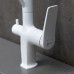 Смеситель для кухни Lemark Bronx белый матовый, LM3761MW