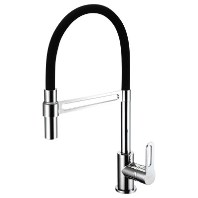 SOUL Смеситель для кухни с гибким изливом, хром LM6006C