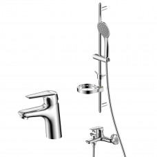 Комплект для ванны и душа Lemark "3 в 1", хром, LM7304C