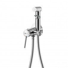 Смеситель Lemark Минима с гигиеническим душем, встраиваемый, хром, LM3819C