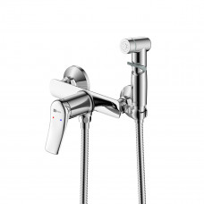 Смеситель Lemark Ортус с гигиеническим душем, хром, LM11318C