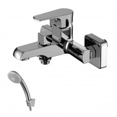 Смеситель для ванны и душа Lemark plus Factor, хром, LM1612C
