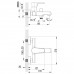 Смеситель для ванны Lemark plus Factor LM1612C