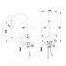 Смеситель для кухни Lemark Plus Harmony LM1405C