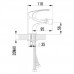 Смеситель для биде Lemark plus Shape LM1708C