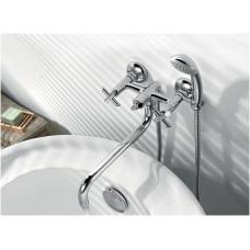 Смеситель для ванны Lemark Practica, хром,  LM7551C