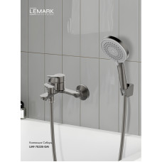 Смеситель Lemark Сибирь_Siberia LMF-7022B-GM (графит) для ванны Смеситель Lemark Сибирь_Siberia LMF-7022B-GM (графит) для ванны