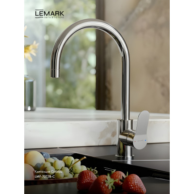 Смеситель Lemark Сибирь_Siberia LMF-7072B-C (хром) для кухни
