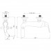 Смеситель для ванны Lemark Swan LM5402BGC