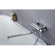 Смеситель для ванны Lemark Thermo, хром, LM7734C