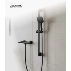Смеситель Lemark Валдай LMF-8124B-BL для душа , черный Смеситель Lemark Валдай LMF-8124B-BL для душа , черный