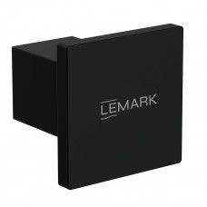 Крючок для полотенец Lemark Валдай LMA-8111S-BL, сталь, матовый черный