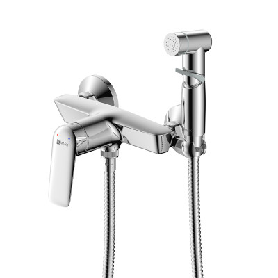Смеситель Lemark Verba с гигиеническим душем, хром, LM11418C