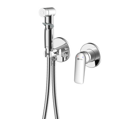 Смеситель Lemark Verba с гигиеническим душем, встраиваемый, хром, LM11419C