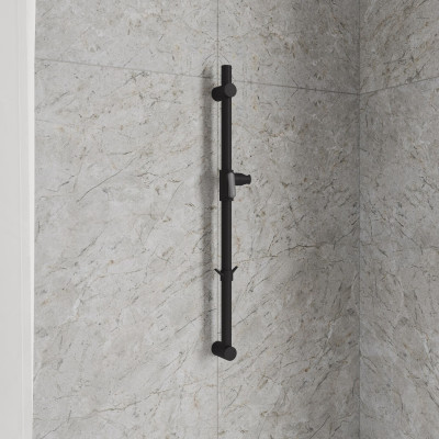 Стойка для душа Ideal Spa Milardo, черная матовая, ILS70B0M17
