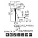 Смеситель для раковины NOBILI ABC AB87118/1CR Хром