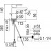 Смеситель для раковины NOBILI New Road RD00118/1CR Хром
