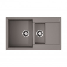 Кухонная мойка Omoikiri Daisen 86-2-GR leningrad grey, 4993475