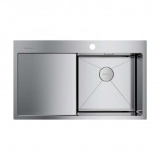 Кухонная мойка Omoikiri Akisame 86-IN-R, нержавеющая сталь, 4993763