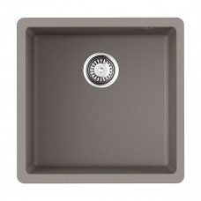 Кухонная мойка из искусственного камня Omoikiri BOSEN 44-U GR, leningrad grey, 4997010