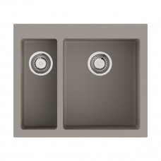 Мойка кухонная Omoikiri Bosen 59-2A-GR leningrad grey, 4993822