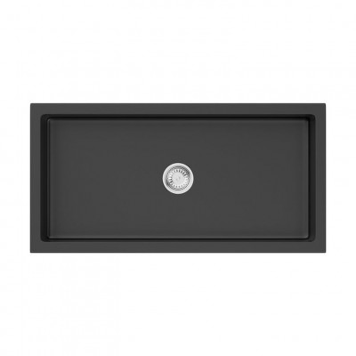 Мойка кухонная Omoikiri Mikura 91 BL 4997087 Natceramic, черный