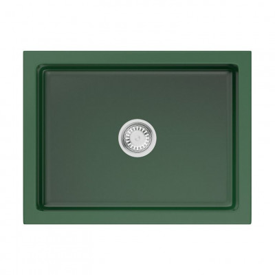 Мойка кухонная Omoikiri Mikura 61 RG Glossy 4911255 Natceramic, royal green глянцевый
