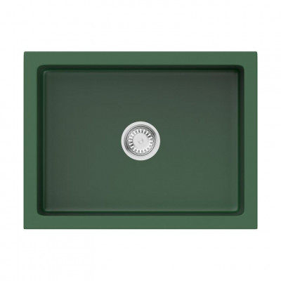 Мойка кухонная Omoikiri Mikura 61 RG Matt 4911256 Natceramic, royal green матовый