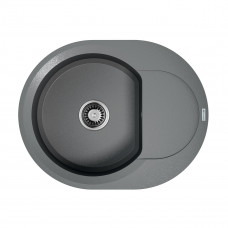 Мойка кухонная Omoikiri Sakaime 60E-GR leningrad grey, 4993544