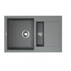 Мойка кухонная Omoikiri Sakaime 78-2-GR leningrad grey, 4993559
