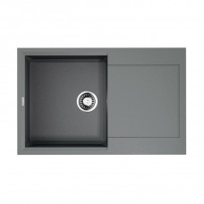 Мойка кухонная Omoikiri Sakaime 79-GR 4993553 Tetogranit, leningrad grey