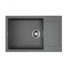Кухонная мойка из искусственного камня Omoikiri SAKAIME 78-LB GR, leningrad grey, 4993555