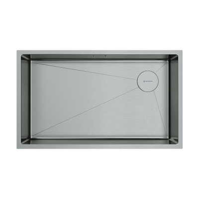 Мойка кухонная Omoikiri TAKI 74-U/IF SIDE-IN нержавеющая сталь, 4993170