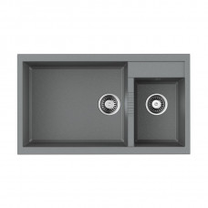 Кухонная мойка из искусственного камня Omoikiri TEDORI 86-2-LB GR 4993573