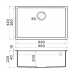 Omoikiri Tedori 66-U-WH