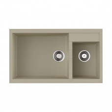 Кухонная мойка из искусственного камня Omoikiri TEDORI 86-2-LB BE 4993933