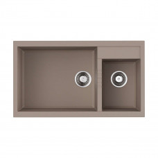 Кухонная мойка из искусственного камня Omoikiri TEDORI 86-2-LB SA 4993934