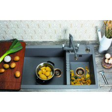 Кухонная мойка из искусственного камня Omoikiri TEDORI 86-2-LB PL 4993939